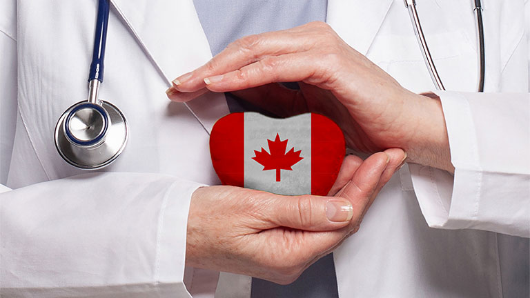 Universal Health Care for Canadian residents; Sistema de Salud universal para residentes canadienses